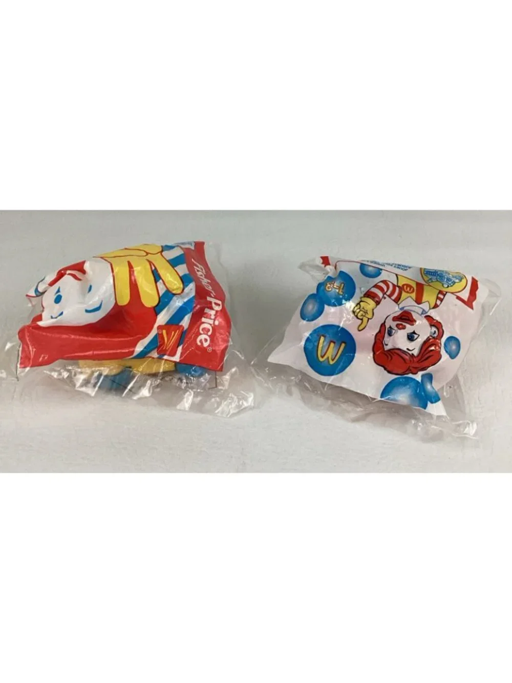 McDonalds Toddler Toys Ronald McDonald Fire Truck School Bus  Vehicle Bundle Lot